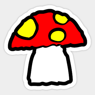 Mushroom Sticker